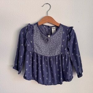 2T Blue Blouse, OshKosh B’gosh